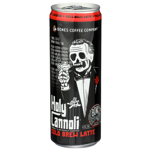 Bones Coffee Company Holy Cannoli Cold Brew Latte - 11 Fluid Ounce Image 1 of 4