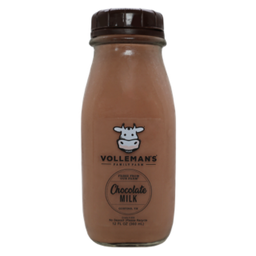 VOLLEMAN's Family Farm Volleman's Chocolate Milk - 12 Fluid Ounce