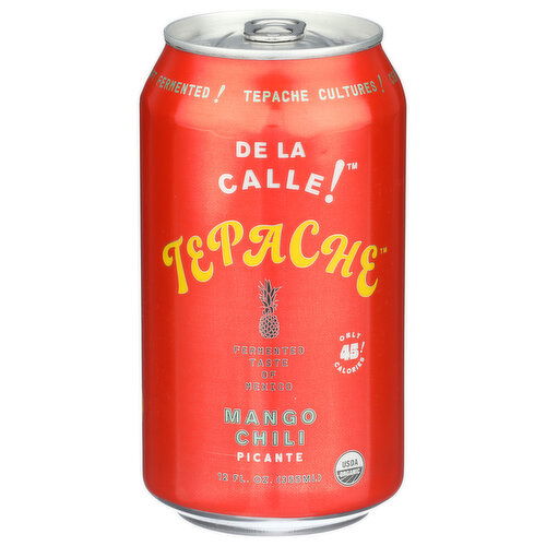 De La CALLE! Mango Chili Sparkling Picante - 12 Fluid Ounce
