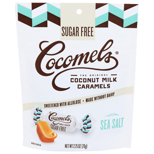 Cocomels Sugar Free Coconut Milk Caramels Sea Salt - 2.75 Ounce
