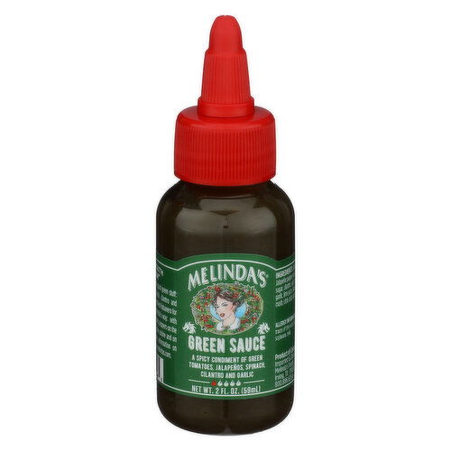 MELINDA's Green SAUCE. Caddy - 2 Fluid Ounce