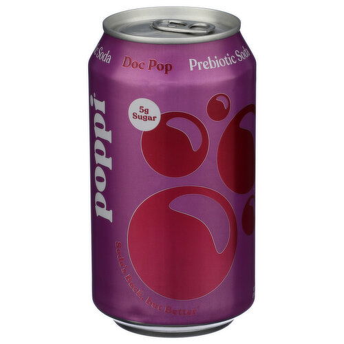 POPPI Doc Pop 6x4pk - 12 Fluid Ounce