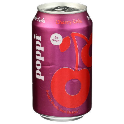 Poppi Cherry Cola - 12 Fluid Ounce