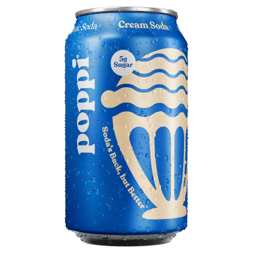 Poppi Prebiotic Soda Cream - 12 Fluid Ounce
