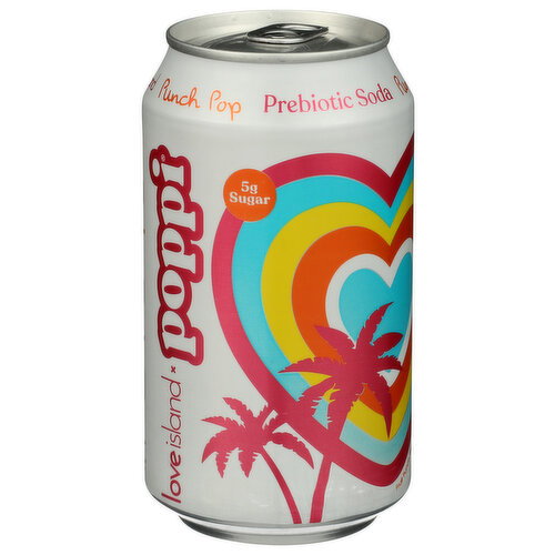Poppi Punch Pop Prebiotic Soda - 12 Fluid Ounce Image 1 of 4