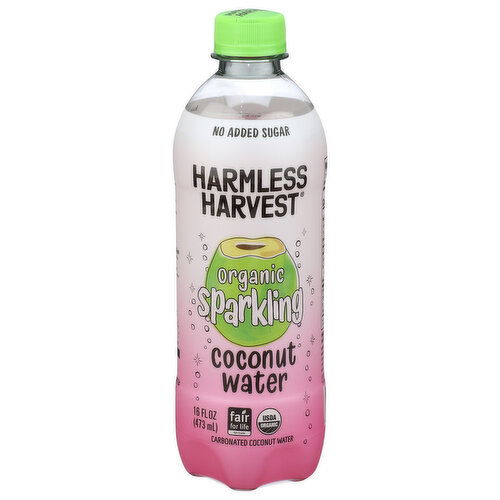 Harmless Harvest Original Sparkling Coconut Water - 16 Fluid Ounce