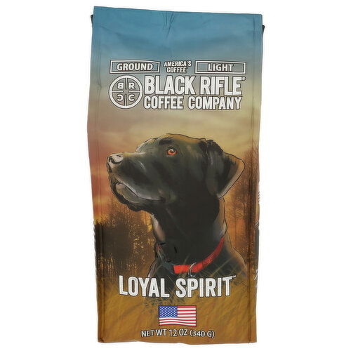 Black Rifle Coffee Company Loyal Spirit Light Roast Ground Coffee - 12 Ounce Image 1 of 3