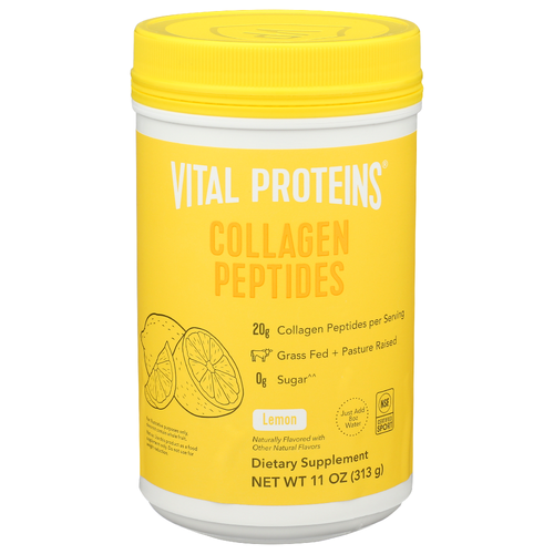 VITAL PROTEINS Lemon Powder Collagen Peptides - 11 Ounce