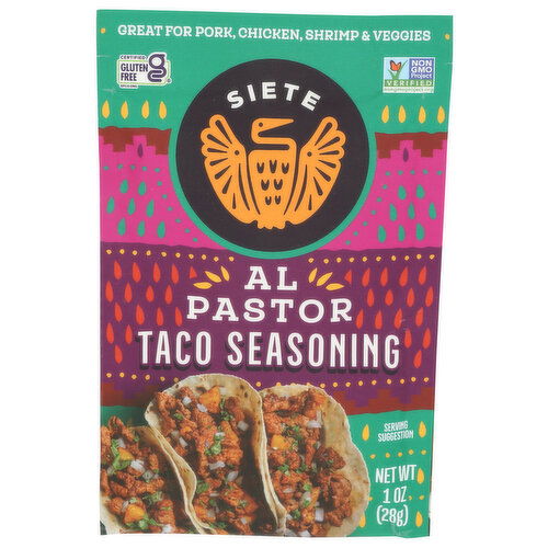Siete Al Pastor Taco Seasoning - 1 Ounce