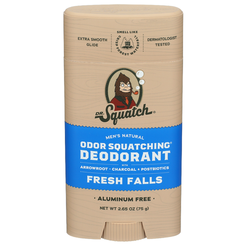 DR. SQUATCH Fresh Falls Wide Stick Deodorant - 2.65 Ounce