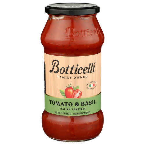 Botticelli Fresh Tomato Sauce Basil Organic Pasta - 24 Ounce Image 1 of 4