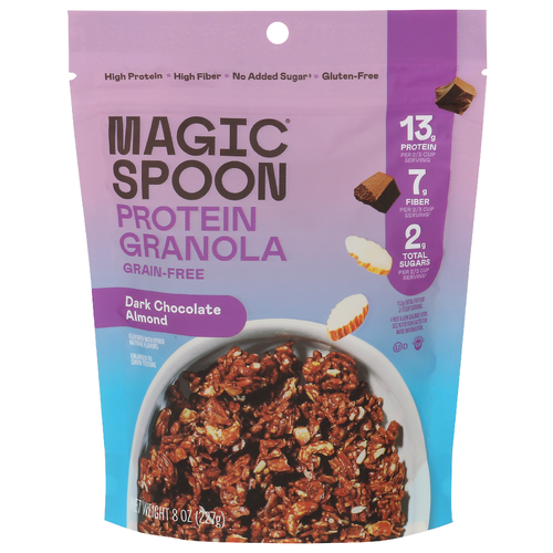 Magic Spoon Chocolate Dark Almond Clusters Protein Granola - 8 Ounce Image 1 of 4