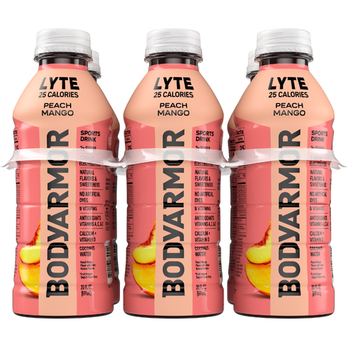 Bodyarmor Peach Mango Sports Drink Bottles - 120 Fluid Ounce Image 1 of 2
