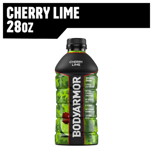Bodyarmor Cherry Lime Sports Drink Bottle - 28 Fluid Ounce Image 1 of 4