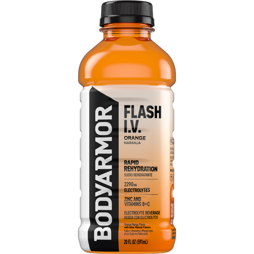 Bodyarmor Orange Still Isotonic Sports Drink Bottle - 20 Fluid Ounce Image 1 of 2