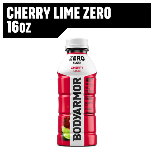 Bodyarmor Zero Sugar Cherry Lime Sports Drink Bottle - 16 Fluid Ounce Image 1 of 4