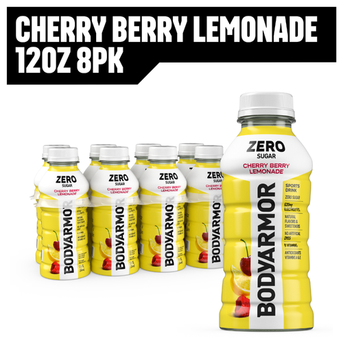 Bodyarmor Zero Sugar Cherry Berry Lemonade Sports Drink Bottles - 96 Fluid Ounce Image 1 of 4