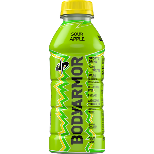 Bodyarmor Sour Apple Sports Drink Bottle - 16 Fluid Ounce Image 1 of 2
