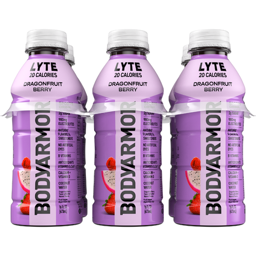 Bodyarmor Dragonfruit Berry Sports Drink Bottles - 16 Fluid Ounce - 6 Count Image 1 of 2