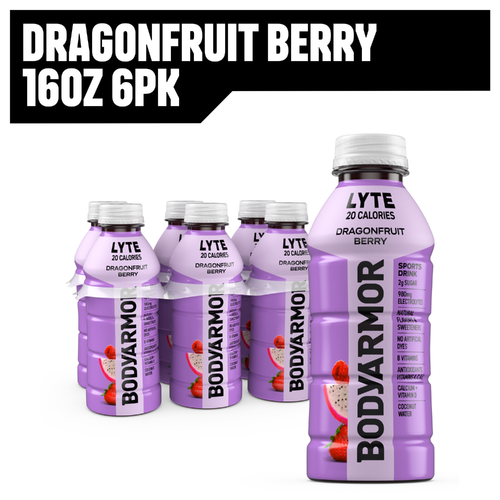 Bodyarmor Dragonfruit Berry Sports Drink Bottles - 16 Fluid Ounce - 6 Count