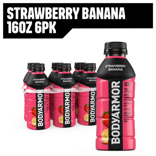 Bodyarmor Strawberry Banana Sports Drink Bottles - 96 Fluid Ounce