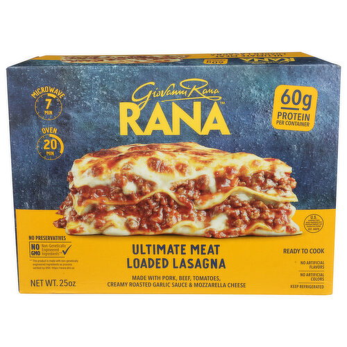 Giovanni Rana Ultimate Meat Loaded Lasagna - 25 Ounce