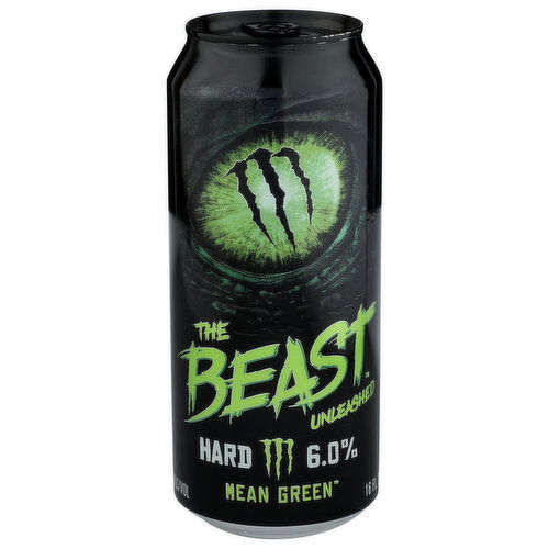Monster The Beast Mean Green - 16 Fluid Ounce
