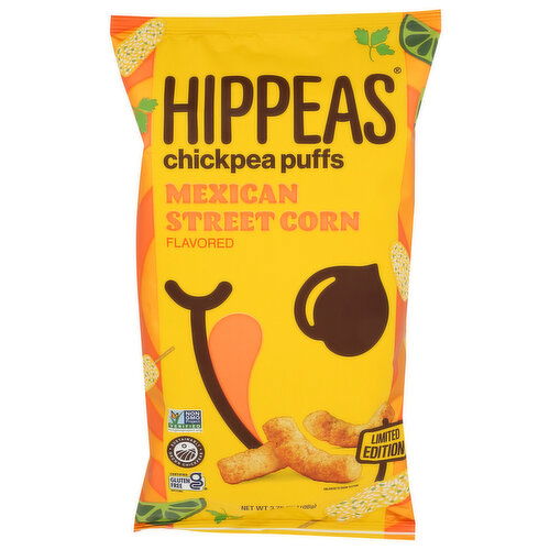 Hippeas Elote Chickpea Puffs Mexican Street Corn - 3.75 Ounce