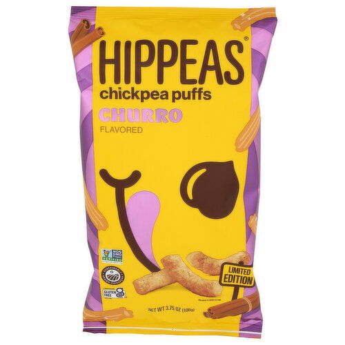 Hippeas Churro Chickpea Puffs - 3.75 Ounce