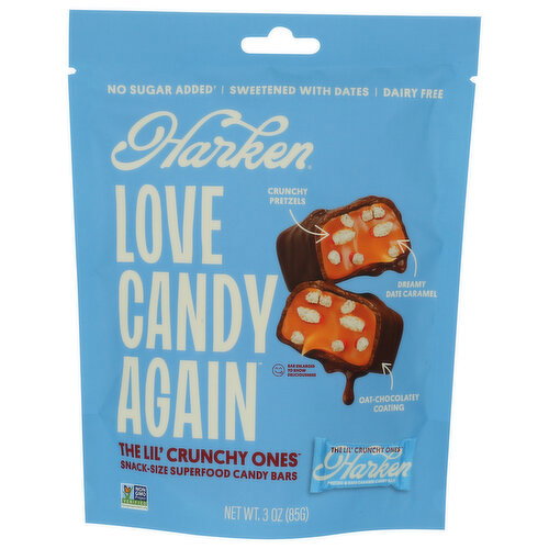 Harken , The Lil' Crunchy Ones Candy Bars - 0.6 Ounce - 5 Count