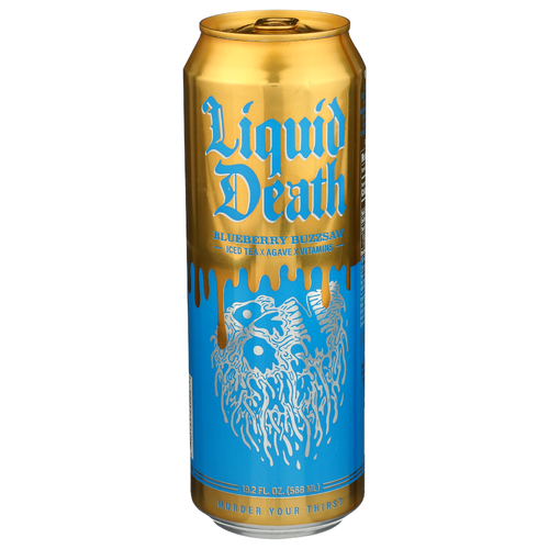 Liquid Death Blueberry Buzzsaw Flavored Black Tea - 19.2 Fluid Ounce Image 1 of 4