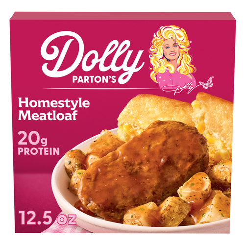 Dolly Parton Homestyle Meatloaf Frozen Meal - 12.5 Ounce