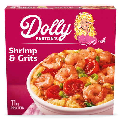 Dolly Parton Shrimp & Grits, Cheese, Tomatoes, Scallions, Sauce - 11 Ounce Image 1 of 4