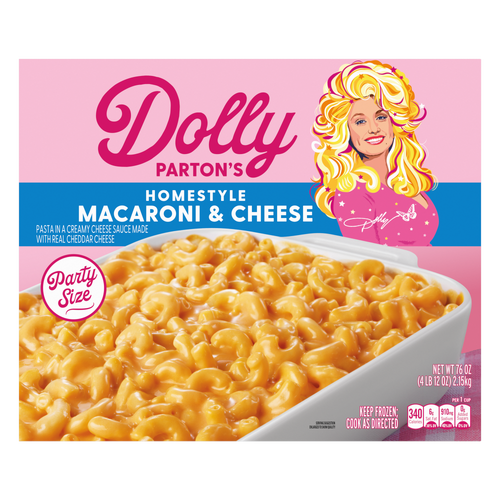 Dolly Parton 's Homestyle Macaroni & Cheese, Frozen Meal - 76 Ounce