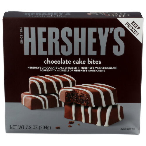 HERSHEY's Chocolate Enrobed Cake Bites - 7.2 Ounce