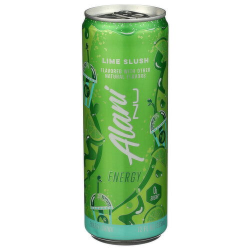 Alani Nu Lime Slush Sugar Free Energy Drink Can - 12 Fluid Ounce Image 1 of 4
