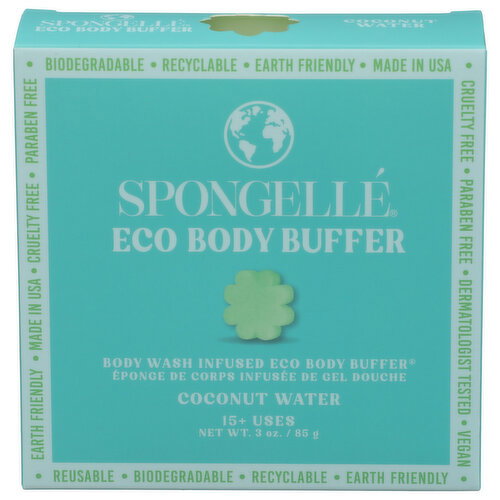 Spongelle Soap Body Wash Coconut - 3 Ounce