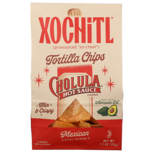 Xochitl Cholula Avocado Oil Tortilla Chips - 7.5 Ounce