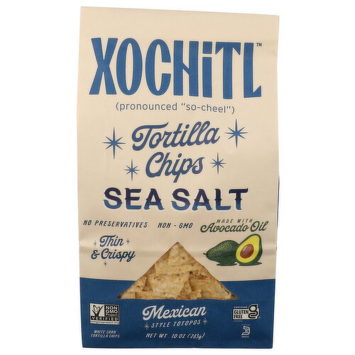Xochitl Sea Salt Avocado Oil Tortilla Chips - 10 Ounce Image 1 of 4