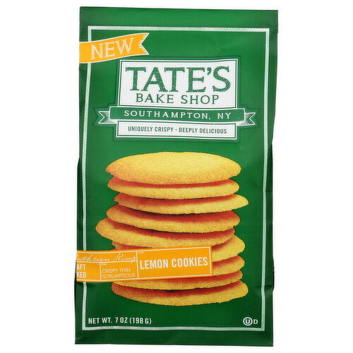 Tate's Bake Shop Lemon Cookies - 7 Ounce