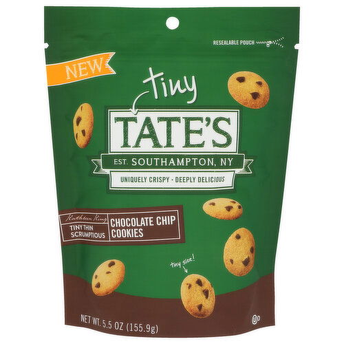 TATE's Bake Shop Cookie Tiny Choco Chip - 5.5 Ounce