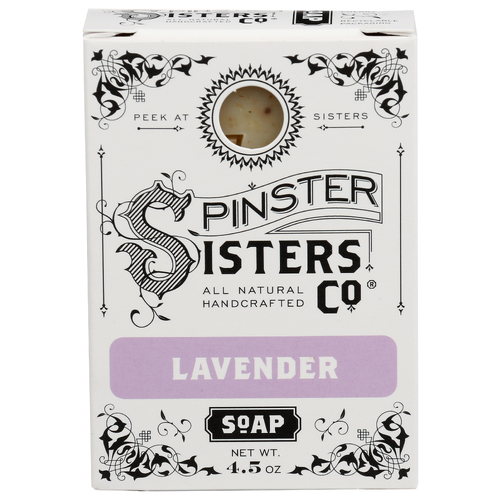 SPINSTER SISTERS CO Lavender Bar Soap - 4.5 Ounce