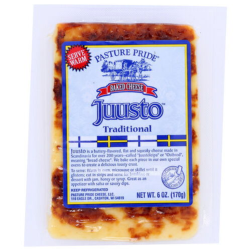 Pasture Pride Baked Cheese - 6 Ounce