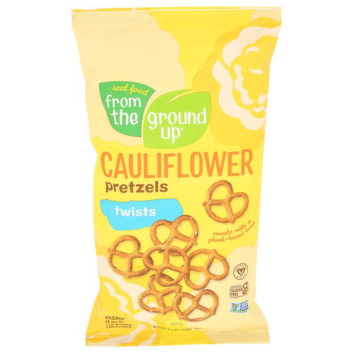 Real Food From The Ground Up Original Cauliflower Pretzel - 4.5 Ounce