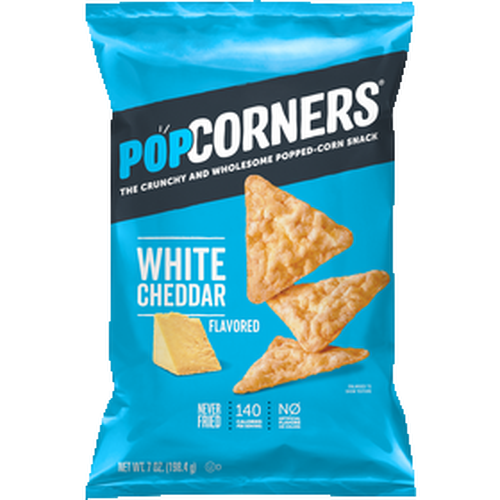 PopCorners The Crunchy And Wholesome Popped-Corn Snack White Cheddar Flavored - 7 Ounce - 1 Count