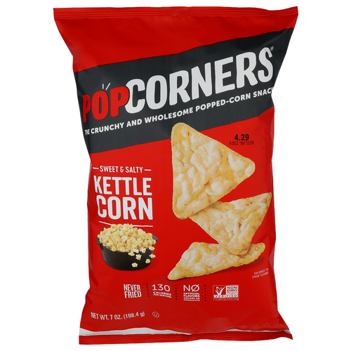 Popcorners Sweet & Salty Kettle Corn - 7 Ounce