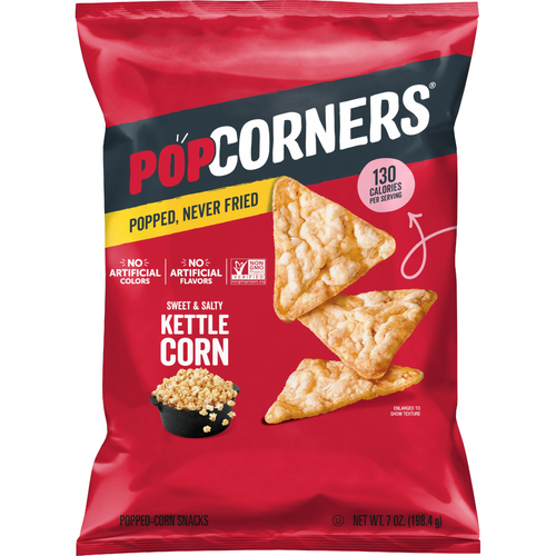 PopCorners Popped-Corn Snack Sweet & Salty Kettle Corn - 7 Ounce - 1 Count