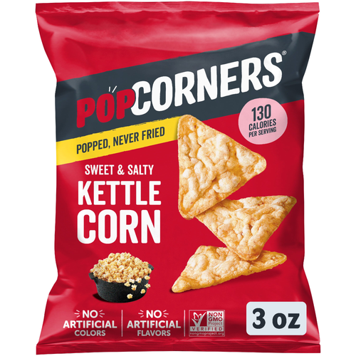 PopCorners Kettle Sweet & Salty Flavored Popped-Corn Snack - 3 Ounce