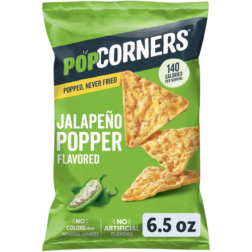 PopCorners Jalapeno Popper Flavored Popped-Corn Snack - 6.5 Ounce