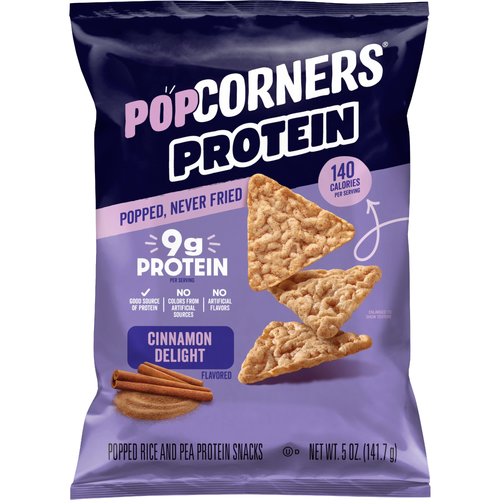 PopCorners Popped Corn Snacks Protein Cinammon Delight - 5 Ounce